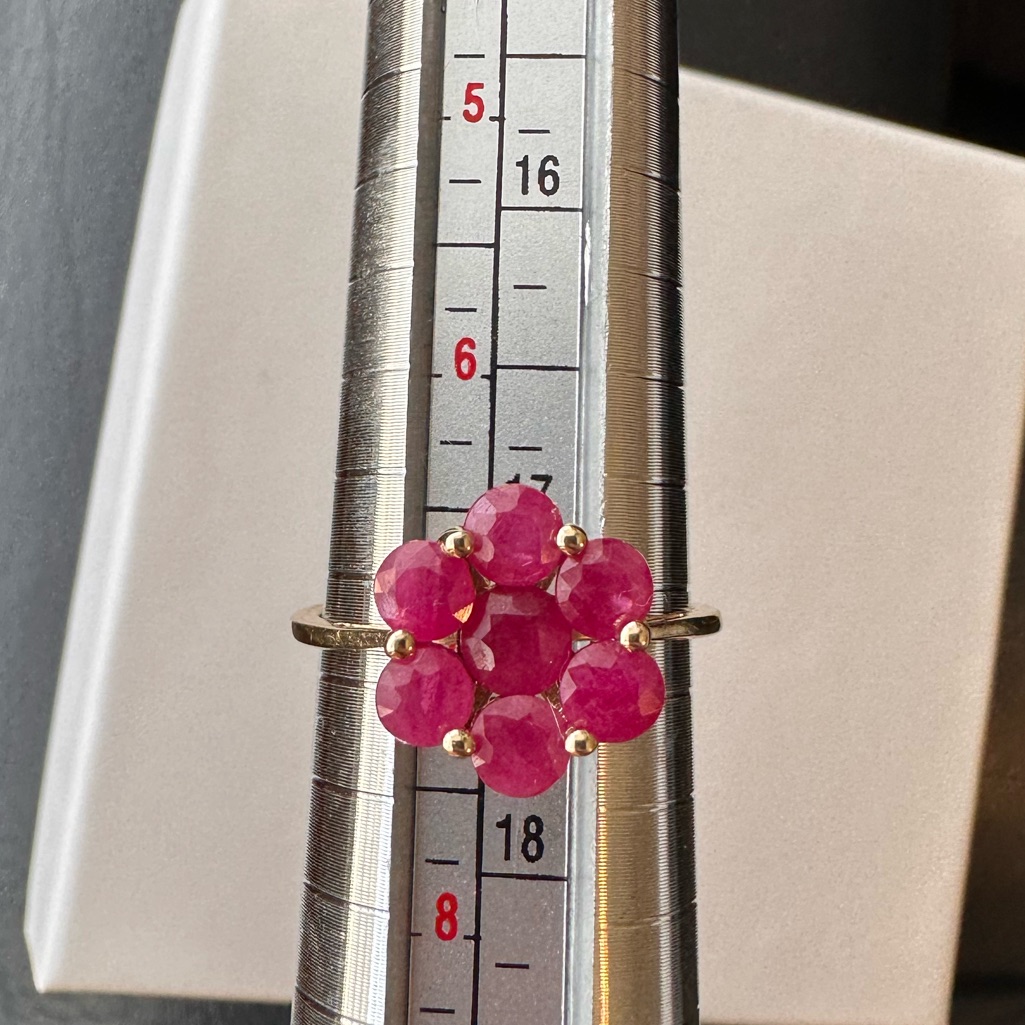 Natural Ruby Ring
